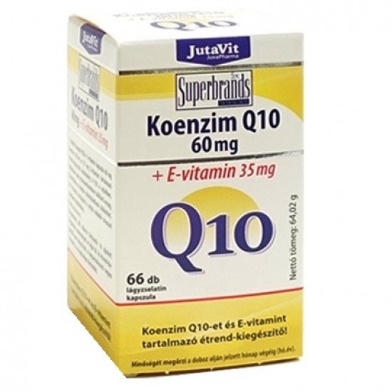 Jutavit koenzim q-10 vitamin kapszula 66db