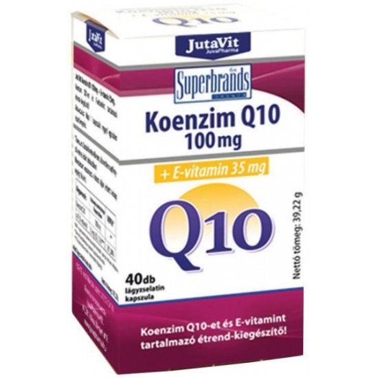 Jutavit koenzim q10 kapszula 100 mg 40db