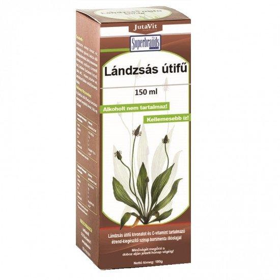 Jutavit lándzsás útifű szirup 150ml