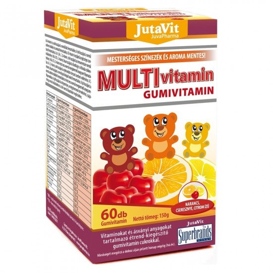 Jutavit multivitamin gumivitamin 60db