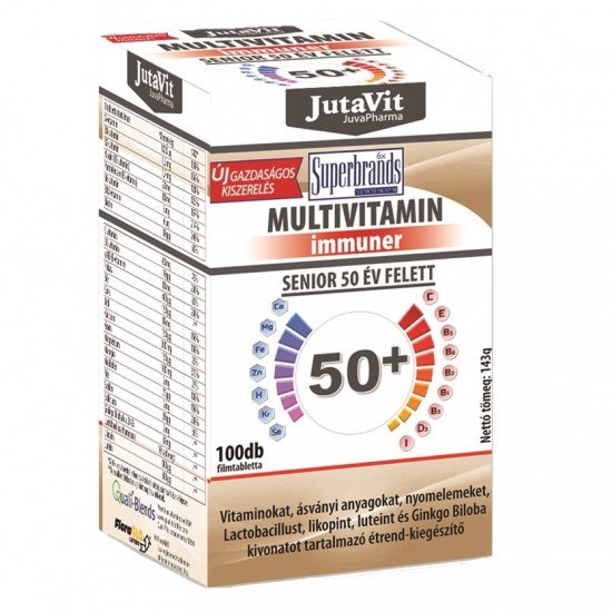 Jutavit multivitamin immuner 50+ 100db