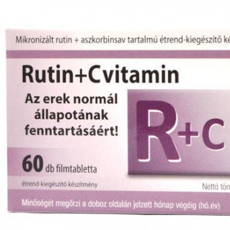 Jutavit rutin+C-Vitamin tabletta 60db