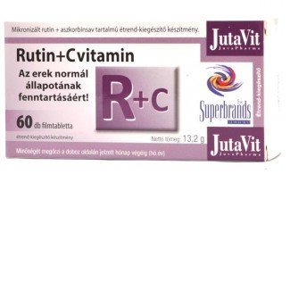 Jutavit rutin+C-Vitamin tabletta 60db