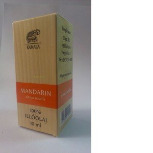 Kamala dobozos illóolaj mandarin 10ml