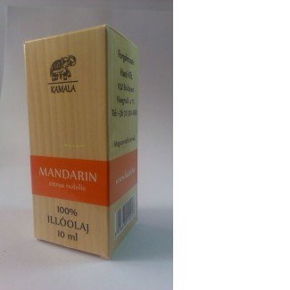 Kamala dobozos illóolaj mandarin 10ml