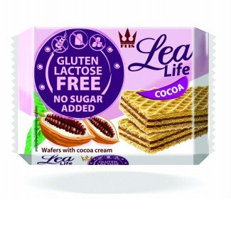 Lea life ostya kakaós cukor-laktóz-gluténmentes 95g