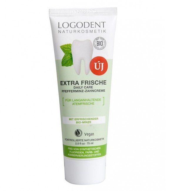 Logodent fogkrém extra fresh bio borsmenta 75ml