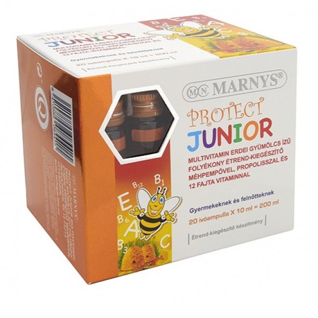 Marnys protect junior ivóampulla gyerek 20db