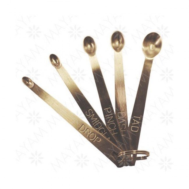 Mayam 5 darabos inox adagoló kiskanál szett 1db Mayam 5 darabos inox adagoló kiskanál szett 1db