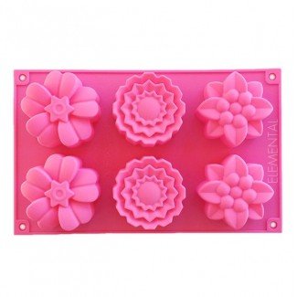 Ellemental Szappanöntő forma Garden 1db