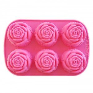 Ellemental Szappanöntő forma Rózsa 1db
