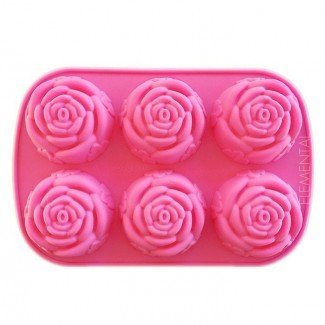 Ellemental Szappanöntő forma Rózsa 1db