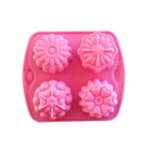 Ellemental Szappanöntő forma Virágok 1db
