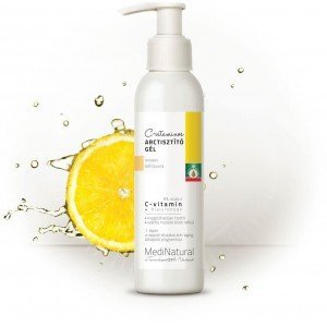Medinatural arctisztító gél c-vitaminos 150ml