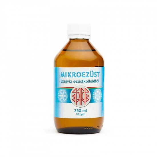 Mikroezüst ezüstkolloid szájvíz 250ml