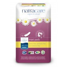 Natracare bio betét éjszakai 10db