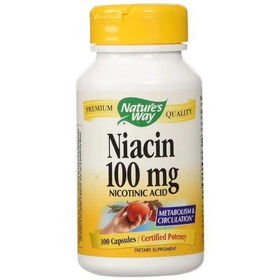 Natures way niacin kapszula 100db