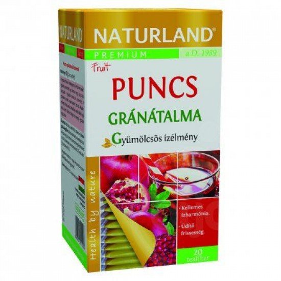 Naturland prémium puncsos gránátalma tea 20filter