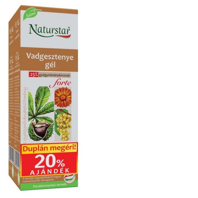 Naturstar vadgesztenye gél 2x60ml Naturstar vadgesztenye gél 2x60ml