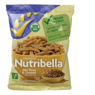 Nutribella rudacskák teljes kiőrlésű lenmagos 70g