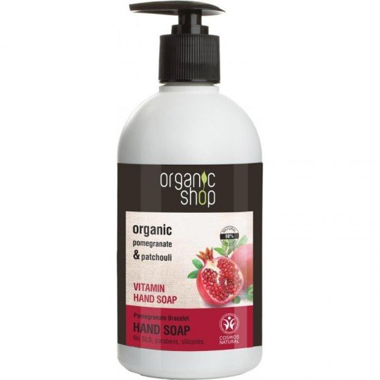 Organic Shop folyékony szappan gránátalma vitamin 500ml