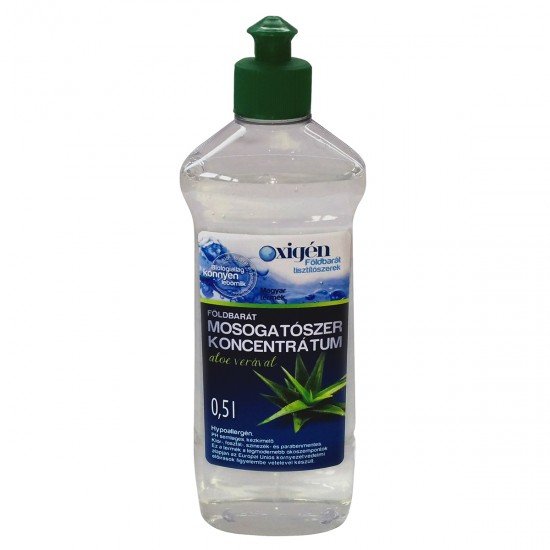 Oxigén mosogatószer koncentrátum aloe verával 500ml