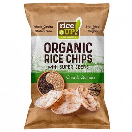 Rice up bio barnarizs chips chia-quinoa 25g