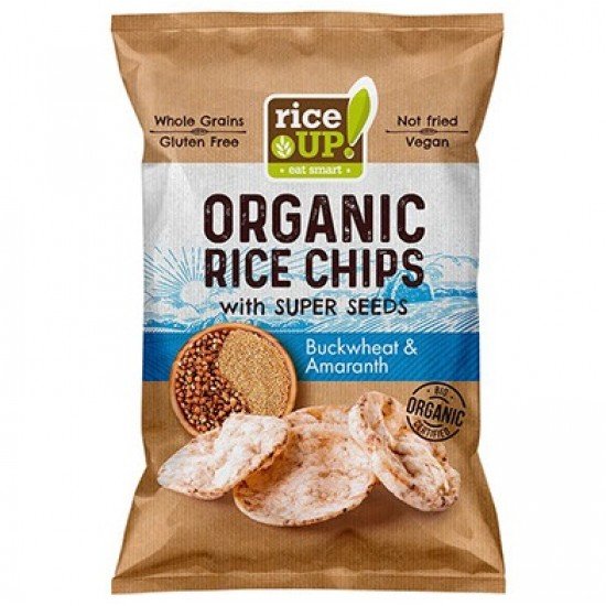 Rice up bio barnarizs chips hajdina-amaránt 25g