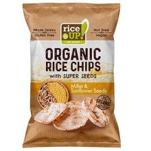 Rice up bio barnarizs chips köles-napraforgó 25g