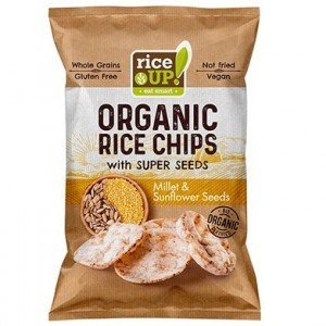 Rice up bio barnarizs chips köles-napraforgó 25g