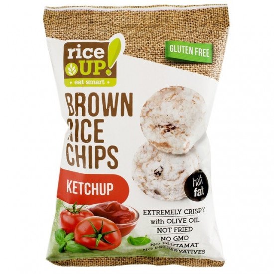 Rice up rizs chips ketchup 60g
