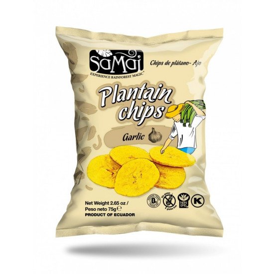 Samai plantain chips fokhagyma 75g