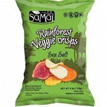 Samai rainforest zöldséges chips tengeri sós 57g