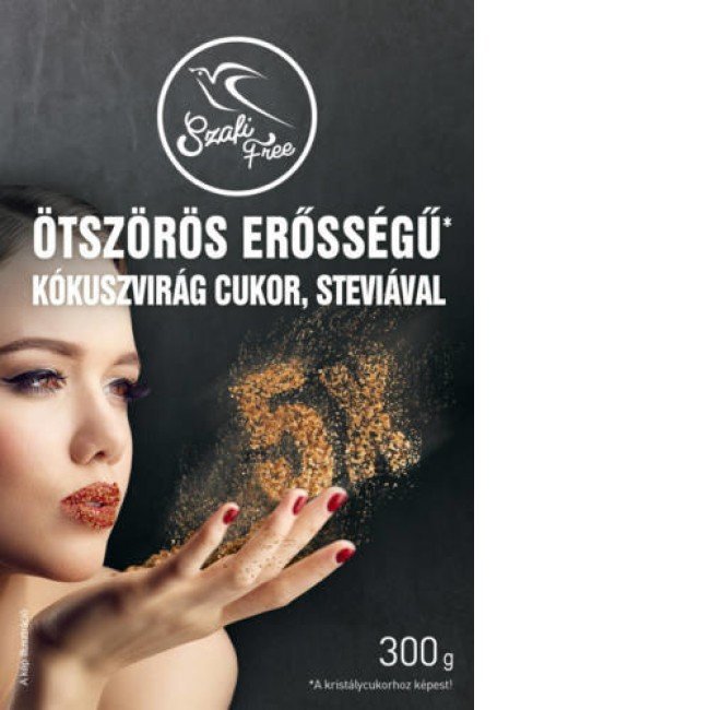 Szafi free 5x erősségű kókuszvirág cukor 300g