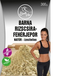 Szafi free barnarizscsíra fehérjepor natúr 300g