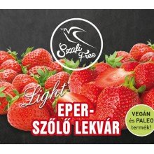 Szafi free eper-szőlő lekvár 350g