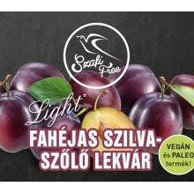 Szafi free fahéjas szilva-alma lekvár 350g
