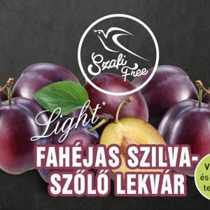 Szafi free fahéjas szilva-alma lekvár 350g