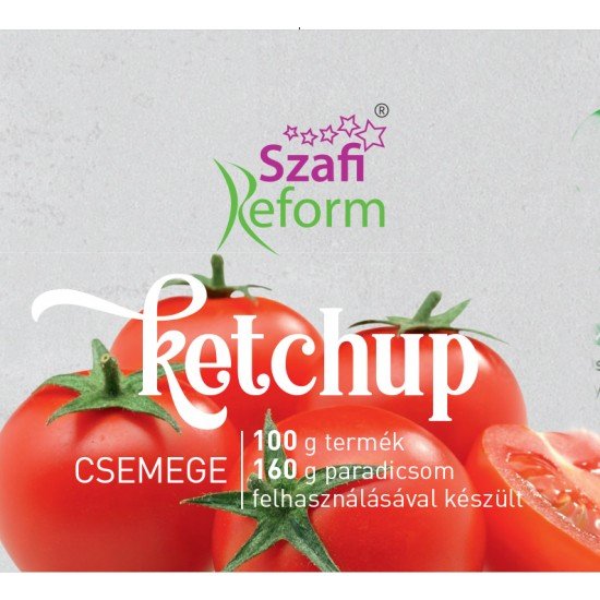 Szafi free ketchup csemege 290g Szafi free ketchup csemege 290g