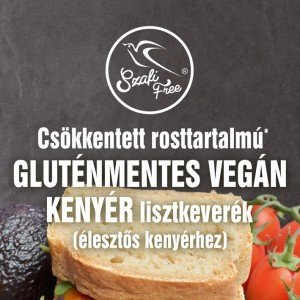 Szafi free liszkeverék vegán kenyér csökkentett rosttartalmú 1000g