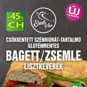 Szafi free lisztkeverék bagett/zsemle 1000g