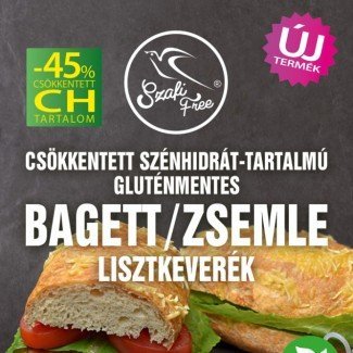 Szafi free lisztkeverék bagett/zsemle 1000g