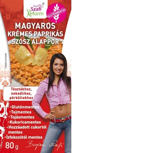 Szafi reform magyaros krémespaprikás szósz alappor 80g