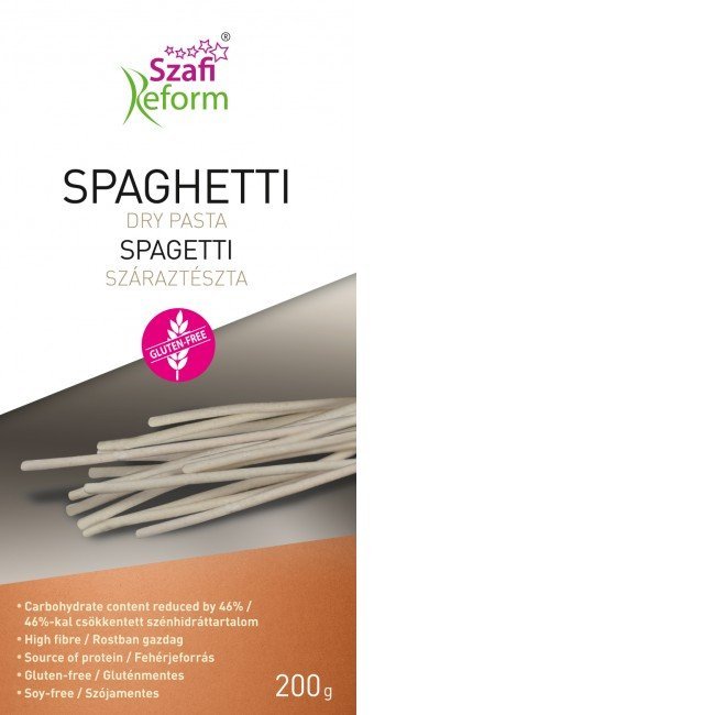 Szafi reform száraztészta spagetti 200g