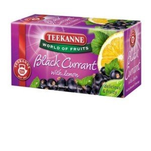 Teekanne feketeribizli tea citrommal 20 filter