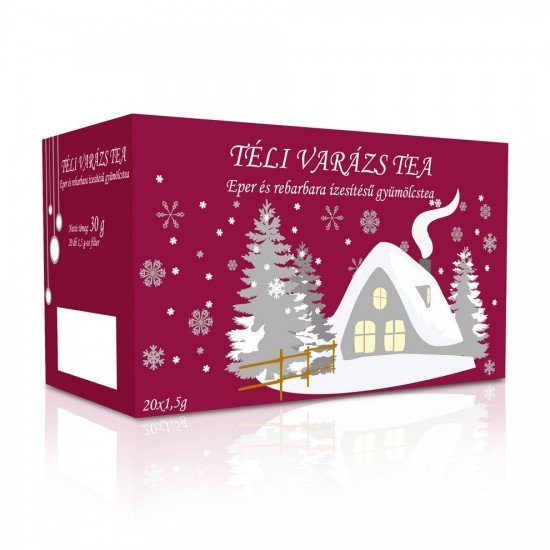 Herbária Téli varázs tea eper-rebarbara 20filter Herbária Téli varázs tea eper-rebarbara 20filter