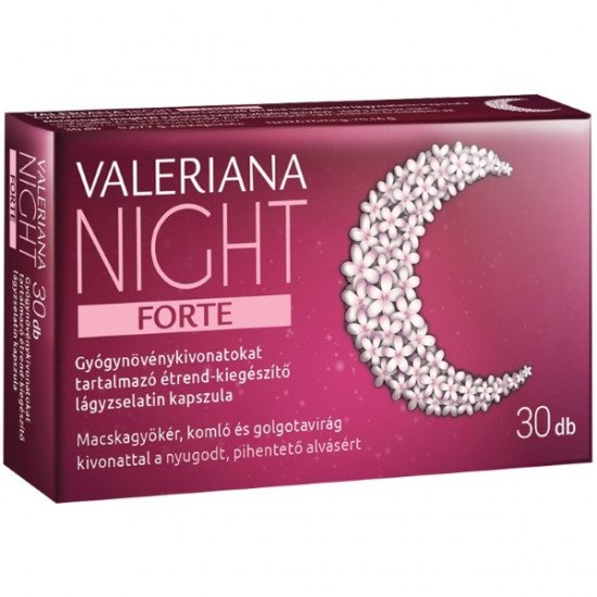 Valeriana night forte kapszula 30db