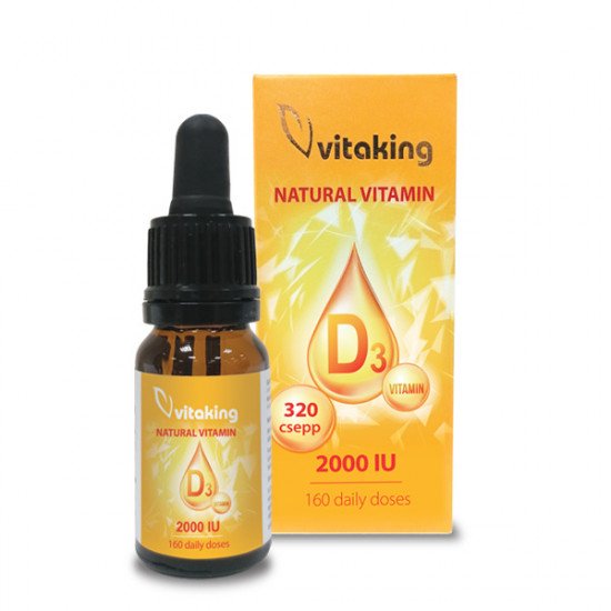 Vitaking d3 vitamin cseppek 10ml