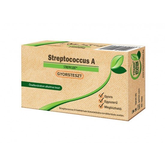 Vitamin station gyorsteszt streptococcus a 1db