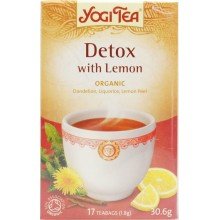 Yogi bio tisztító tea citrommal 17filter